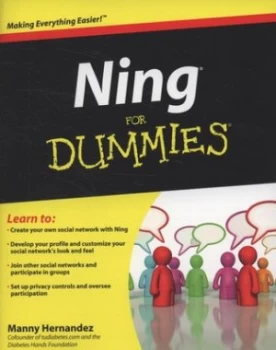 Image of Ning for Dummies by Manny Hernandez Paperback