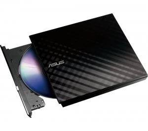 image of Asus SDRW-08D2S-U LITE External Slimline SATA DVD Writer