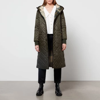 Image of Barbour Womens Grimsthorpe Quiltted Jacket - Sage - UK 16