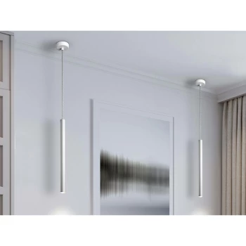 Image of Schuller Lighting - Schuller Varas - Integrated LED Ceiling Pendant White