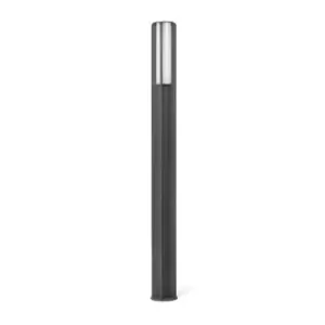 Image of Bu LED 4 Light Outdoor Lamp Post Dark Grey IP65