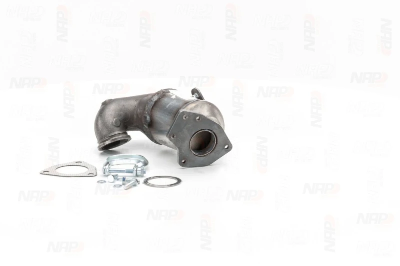 Image of NAP carparts CAD10583 Catalytic Converter with fastening/mounting material Catalyst Converter (429)