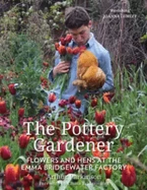 Image of pottery gardener flowers and hens at the emma bridgewater factory