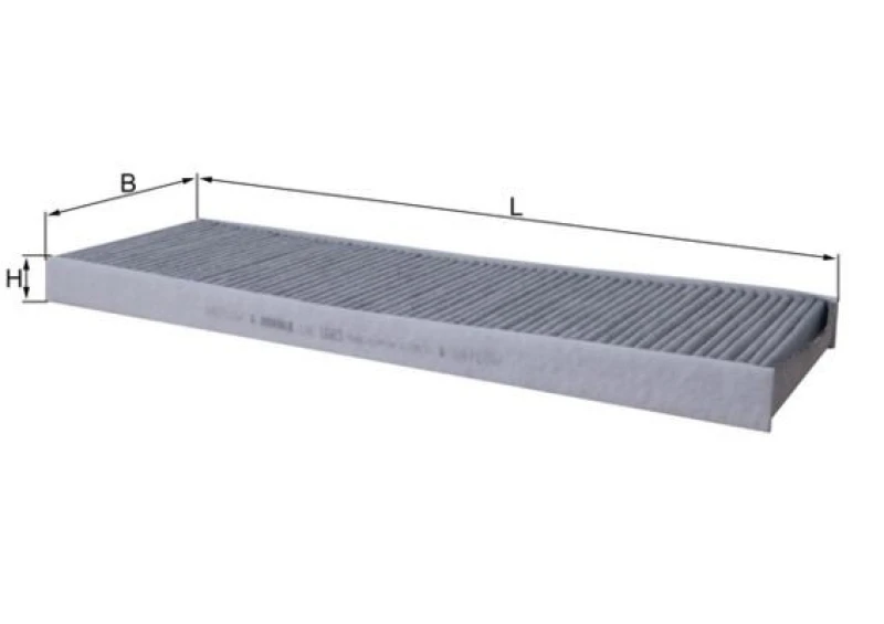 Image of Pollen filter MAHLE LAK 1683