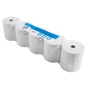 Image of Exacompta Receipt Rolls 1Ply Thermal, 48g, 80x80, 4 Sets of 5 Rolls