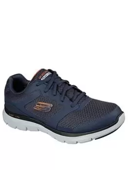 Image of Skechers Flex Advantage 4.0 Trainers - Navy, Size 11, Men