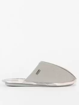 Image of Barbour Barbour Simone Suede Slipper - Grey, Size 3, Women