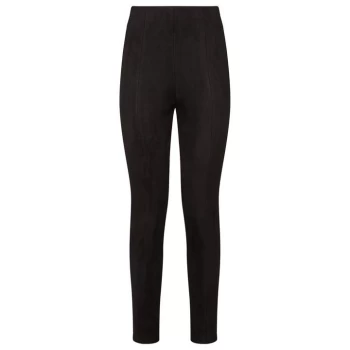 Image of James Lakeland Faux Suede Trouser - Black