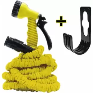 image of Expandable hose with spray gun and hose holder - 150 Foot