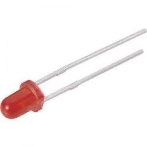 Image of LED wired Yellow Circular 3mm 200 mcd 4