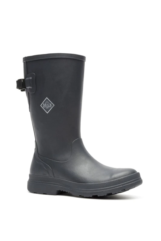 Image of Muck Boots Womens Rainscape Tall Boot in Black Size: 4 Black Female 4