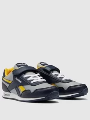 Image of Reebok Royal Classic Jog 3.0 1v, Navy/Multi, Size 2