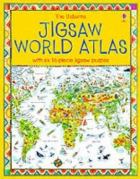 Image of The Usborne Jigsaw World Atlas by Colin King Paperback
