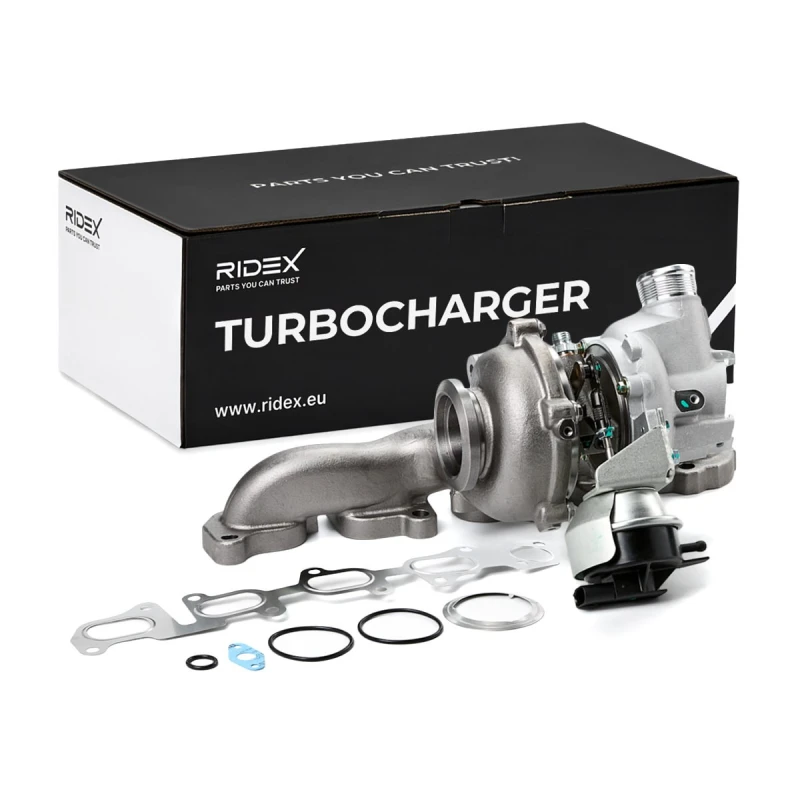Image of RIDEX 2234C10537 Turbocharger Steel, Aluminium Charger,charging system (2234)