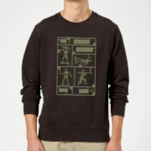 Image of Toy Story Plastic Platoon Sweatshirt - Black