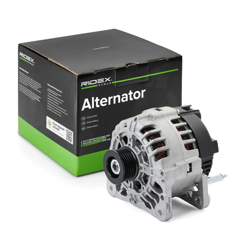 Image of RIDEX REMAN 4G0839R Generator Alternator Charging Current: 70A, Voltage: 14V Alternator (4)