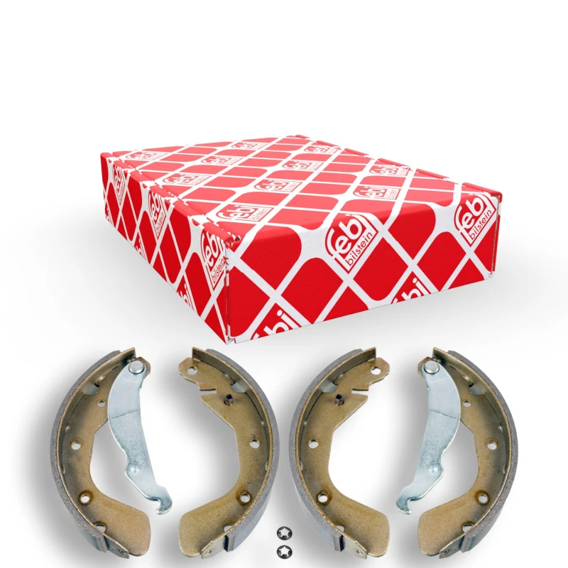 Image of FEBI BILSTEIN 17456 Brake Shoes Rear Axle, Ø: 200mm Brake Shoe Set (70)
