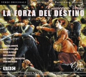 image of La Forza Del Destino Matheson Bbc Concert Orchestra by Giuseppe Verdi CD Album