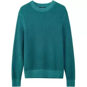 image of J Lindeberg Coy Structured Knit Jumper - Green