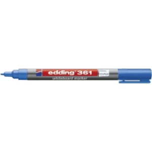 Image of Edding 361 Extra-Fine Whiteboard Marker Pen - Blue