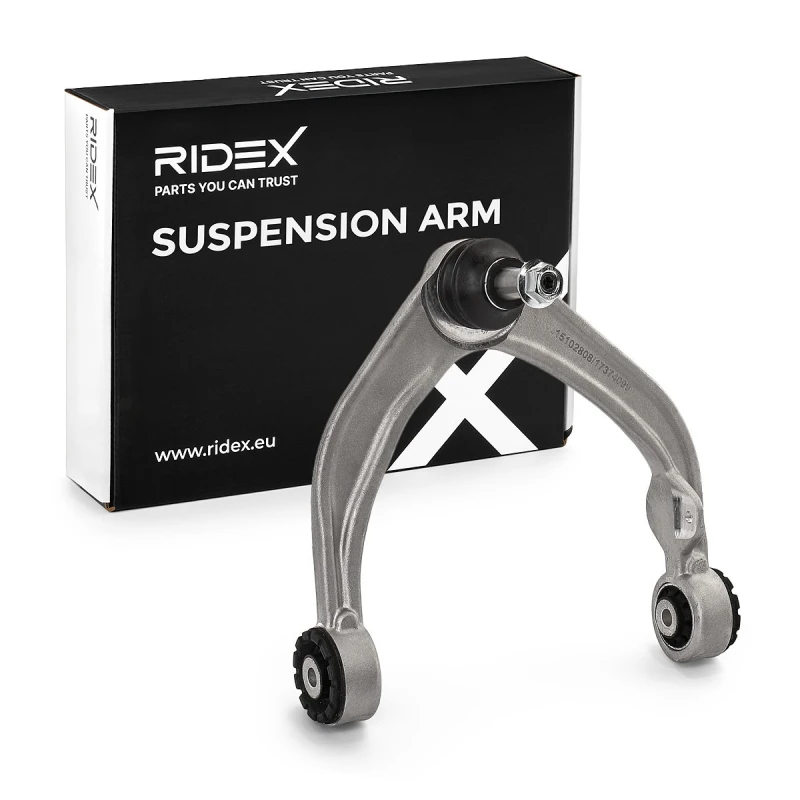 Image of RIDEX 273C2249 Suspension arm Control Arm, Aluminium, Front Axle Left Aluminium Track Control Arm (273)