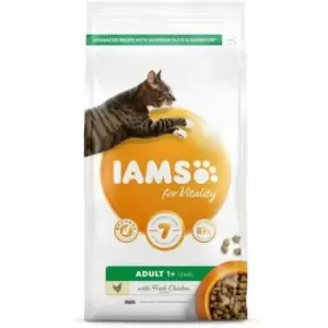 Iams Adult Vitality Chicken Cat Food 10kg