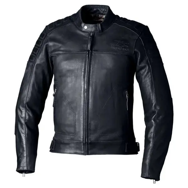 Image of RST Iom Tt Brandish 2 Ce Mens Leather Jacket Black 42