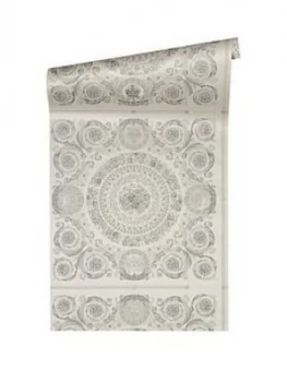 Image of Versace Heritage Silver Wallpaper