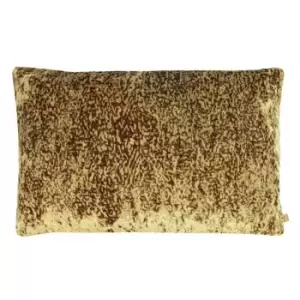 Image of Paoletti Lynx Cushion Cover (One Size) (Gold)