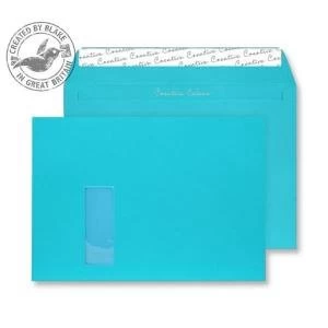 Image of Creative Colour Cocktail Blue PS Wallet Window C4 229x324mm Ref