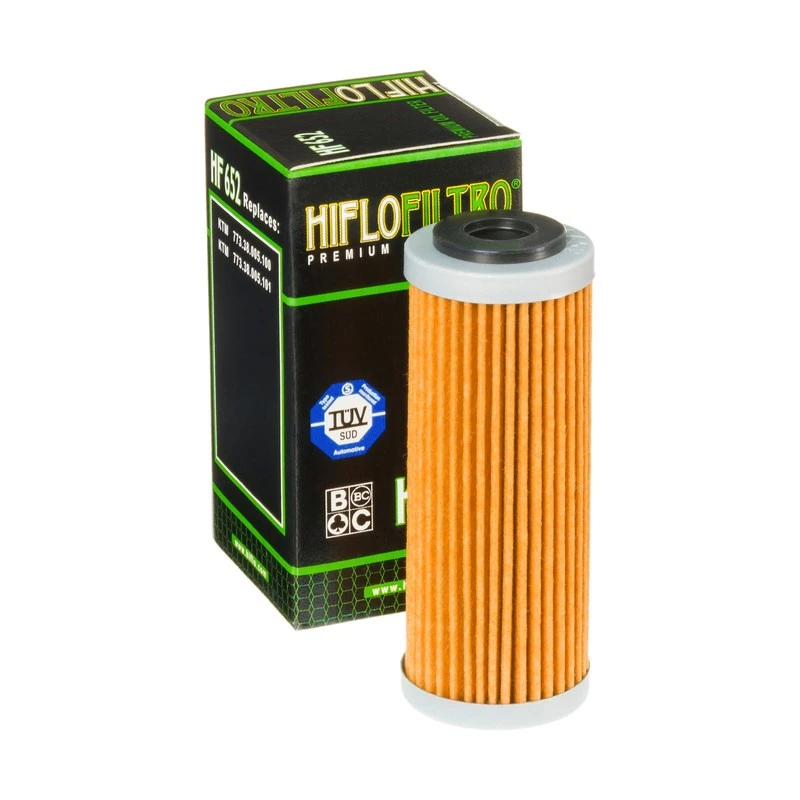 Image of HifloFiltro HF652 Oil filter Filter Insert Oil Filter (7)