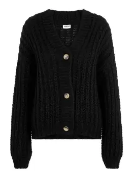 image of NOISY MAY Knit Cardigan Women Black