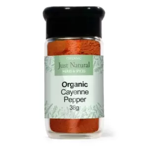 Image of Just Natural Organic Cayenne Pepper 38g