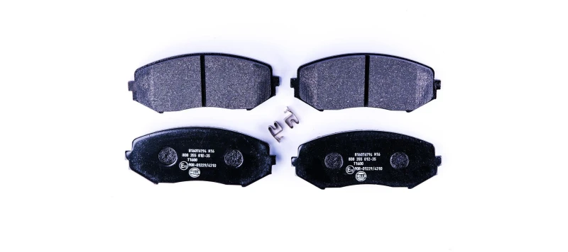 Image of HELLA Brake pad set HELLA 8DB 355 012-351