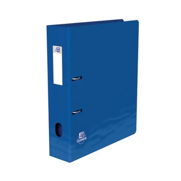 Image of Oxford Oxford Oceanis Lever Arch File 70mm A4 Blue 400177841 400177841