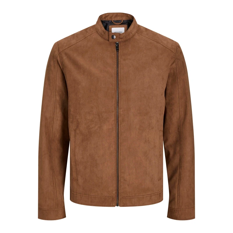 Image of Jack and Jones Dylan Jacket Plus Size Mens Cognac male 3XL