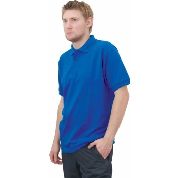 Image of Tuffsafe - Firenze 65/35 XXXL Royal Blue Polo Shirt
