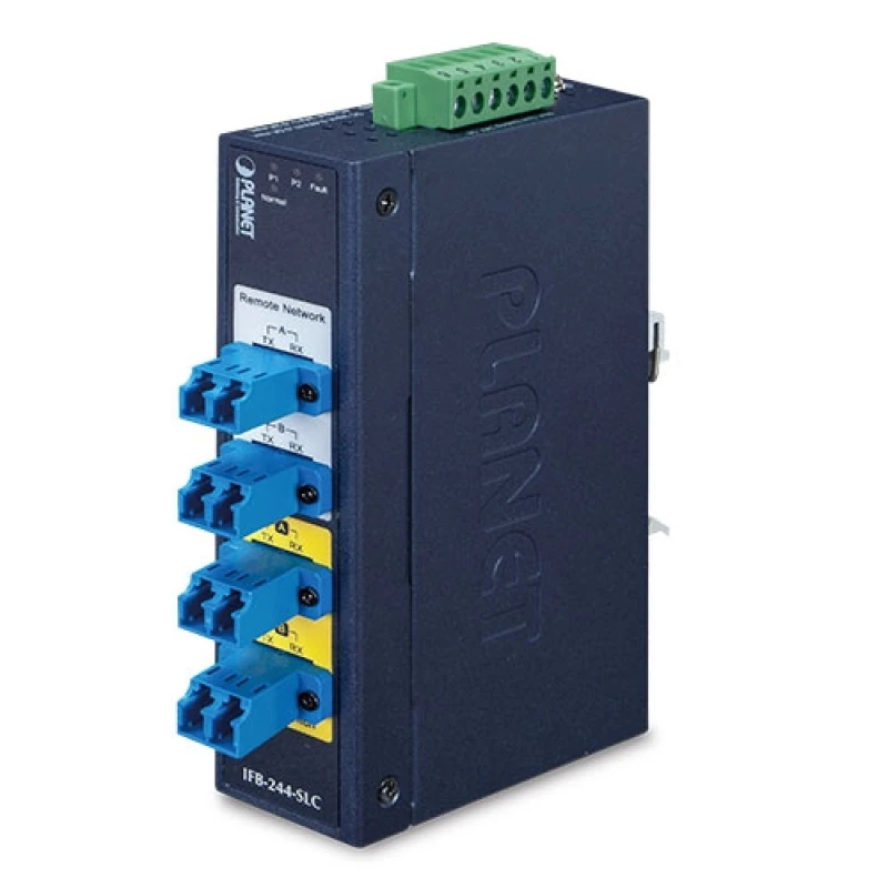 Image of PLANET IFB-244-SLC network media converter 1620 nm Single-mode Blue