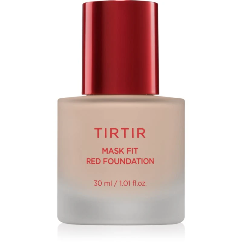 Image of TIRTIR Mask Fit Red Foundation illuminating liquid foundation with moisturising effect shade 17C Porcelain 30ml