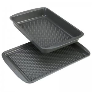 image of Joe Wicks Aerolift 2 Piece Oven Tray Set