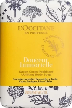 image of L'Occitane Douceur Immortelle Uplifting Body Soap 200g