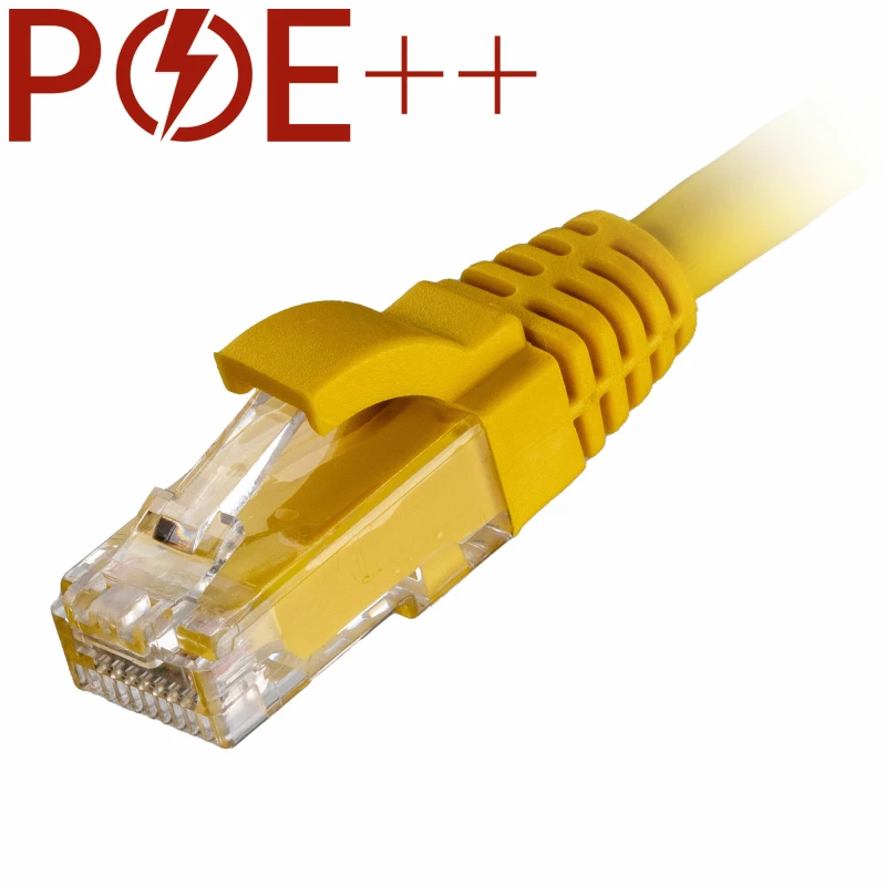 Image of Cablenet 4m Cat6 RJ45 Yellow U/UTP LSOH 24AWG Snagless Booted Patch Le