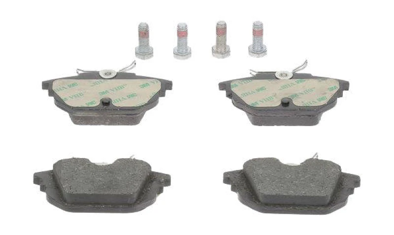 Image of JURID 571979J Brake pad set not prepared for wear warning indicator, with accessories Brake Pad Set,disc brake (402)
