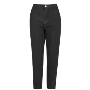 image of Firetrap Mom Jeans - Black