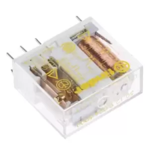 image of Finder, 24V dc Coil Non-Latching Relay DPDT, 15A Switching Current PCB Mount, 2 Pole, 50.12.9.024.5000