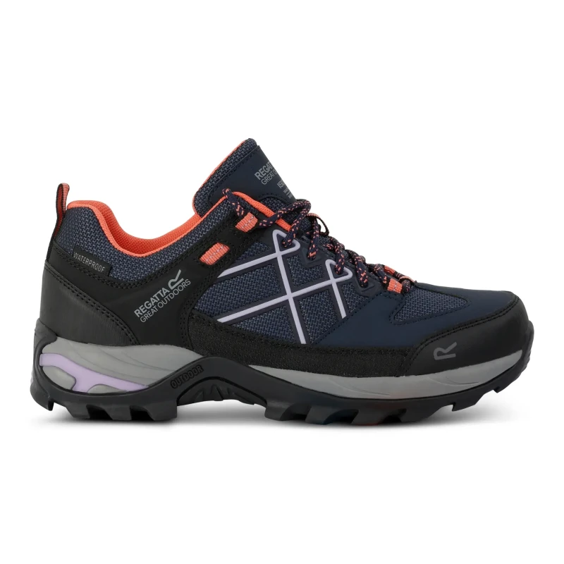 Image of Womens hiking shoes Regatta Samaris Bleu Female 42