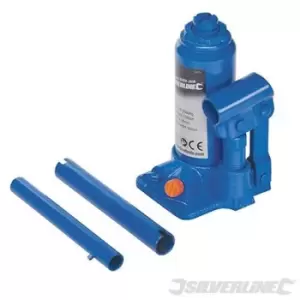 Image of 245113) Hydraulic Bottle Jack 4 Tonne - Silverline