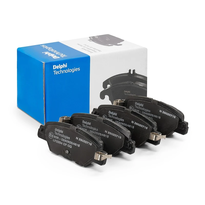 Image of DELPHI Brake pad set DELPHI LP3394