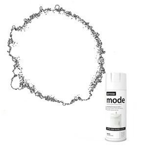 Image of Rust-Oleum Mode White Gloss Multi-surface Spray Paint 400ml