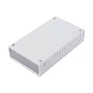 image of R-TECH 524332 Modem Case ABS Grey 158x95x36